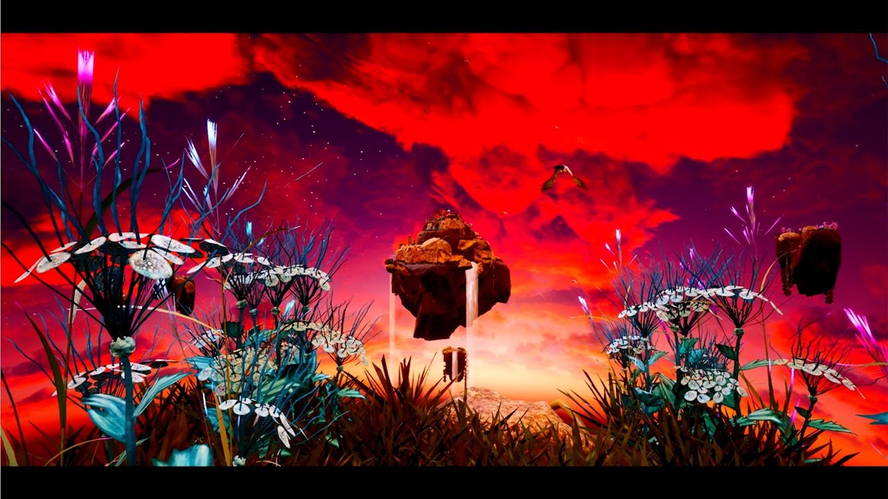 Scene from the virtual concert in MUSURE World